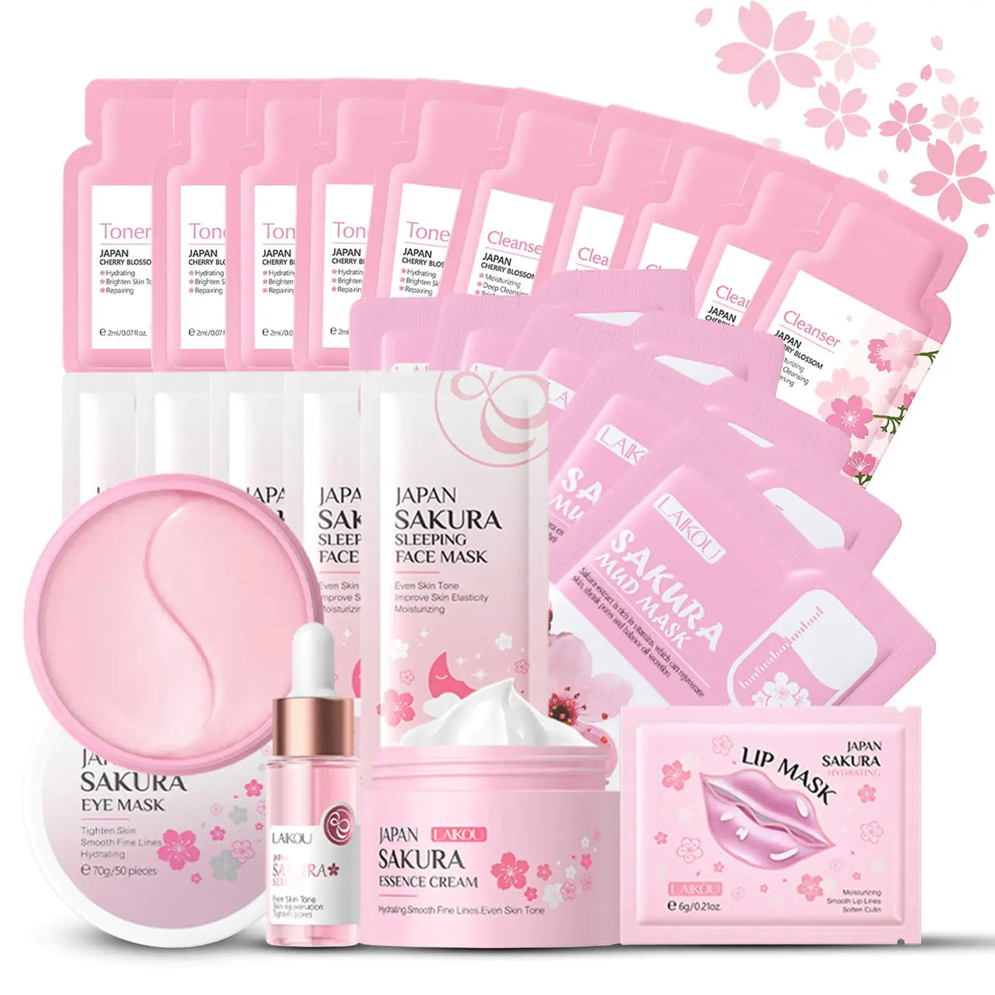 Japan Sakura Skincare Set for Teenage Girls  