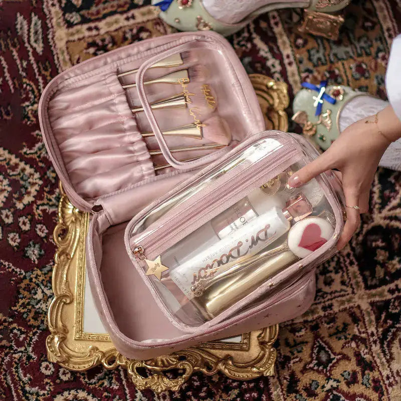 Portable Cosmetic Bag for Skin Care Products