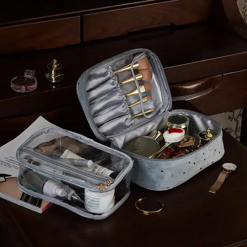 Portable Cosmetic Bag for Skin Care Products