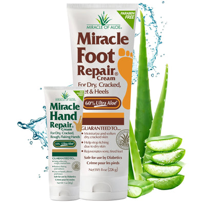 Miracle Foot Repair Cream 8 oz + 1