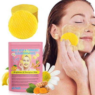Generic Turmeric Kojic Acid 40 Turmeric Face Cleansing Pads