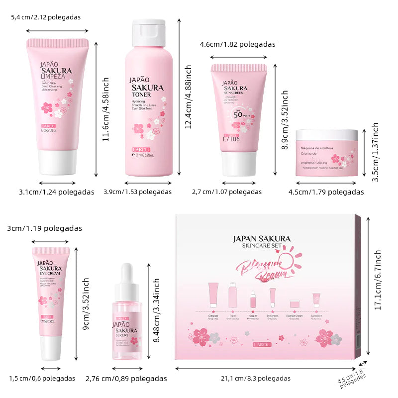 LAIKOU Cherry Blossom Skincare Set