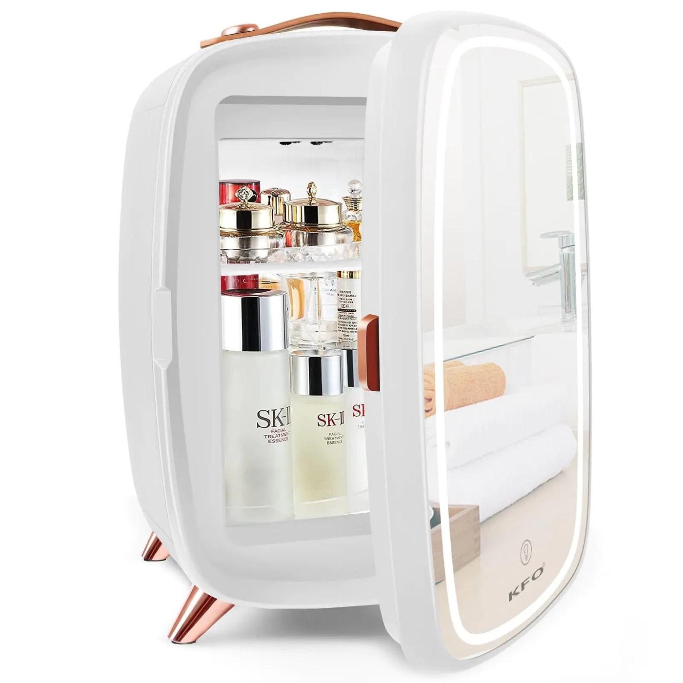 KFO Mini Skincare Fridge –  White