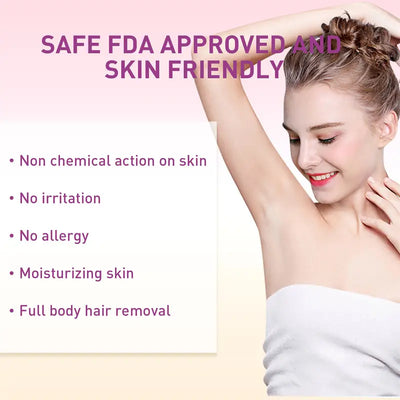 Gentle and Effective Body Hair Removal Spray