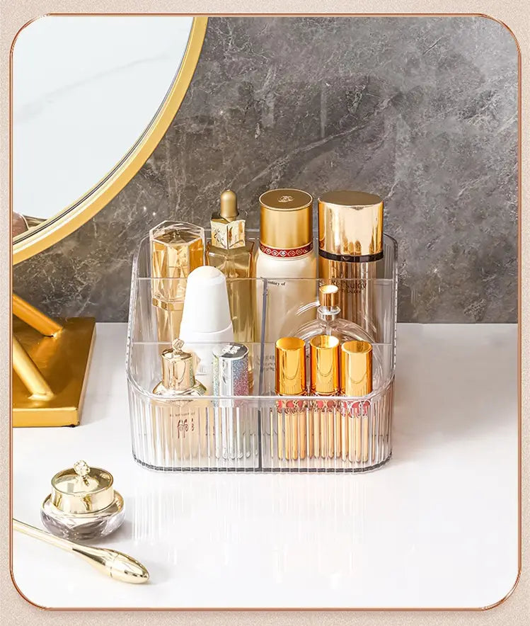Desktop Makeup Organizer and Skincare Case